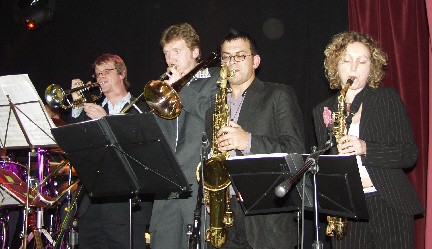 The Elevators, Boogaloo Blues Weekend Littlecote House 21/1/05, Andy Castleton, Paul Satchwell, Simon D'souza, Claire Matthews
